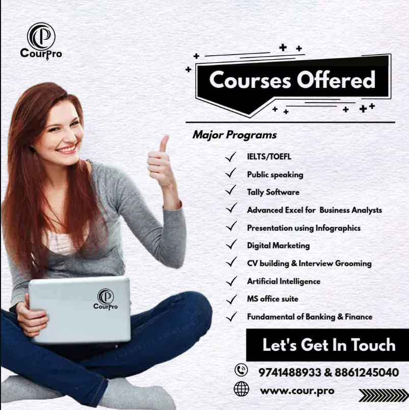 Courses Offered to Build Skills for a Successful Future